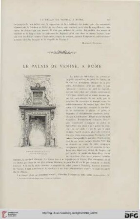 9: Le Palais de Venise, à Rome