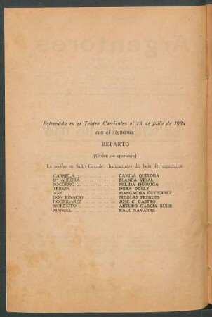 Reparto (Orden de aparición)