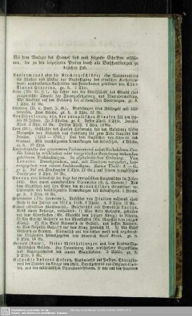 Bei dem Verleger des Hermes sind auch folgende Schriften erschienen, die zu den beigesetzten Preisen durch alle Buchhandlungen zu beziehen sind.
