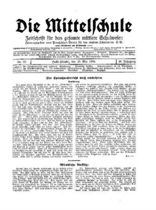Der Sprachunterricht muß umkehren : Erwiderung