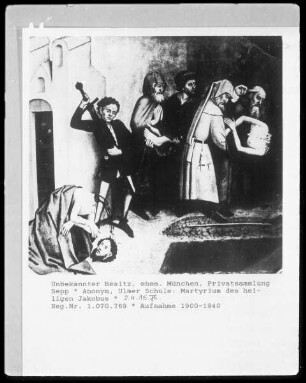 Martyrium des heiligen Jakobus