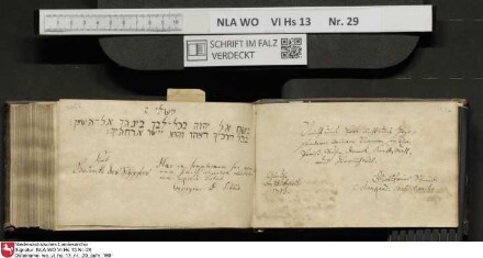 Stammbuch des Gottfried Crusius (Cruse) aus Stendal