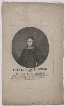 Bildnis des Christian Hoburg