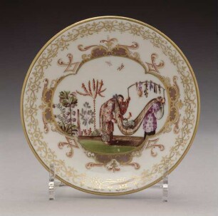 Unterschale mit Chinoiserie