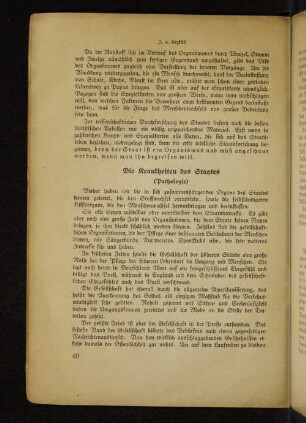 Die Krankheiten des Staates (Pathologie)