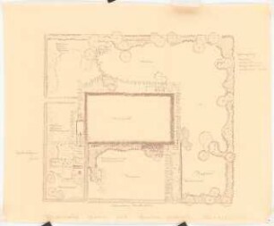 Garten Eick, Berlin-Grünau: Lageplan mit Gartenplan 1:100