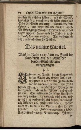 Das neunte Capitel – Das zehente Capitel