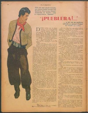 "¡Pueblera!..." : Novela corta por Sergio Chiappori