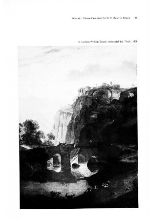 6. Ludwig Philipp Strack: Anienetal bei Tivoli, 1806