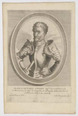 Bildnis des Marco Antonio Cusano