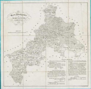 Der Kreis Altenkirchen im Regierungs-Bezirk Coblenz