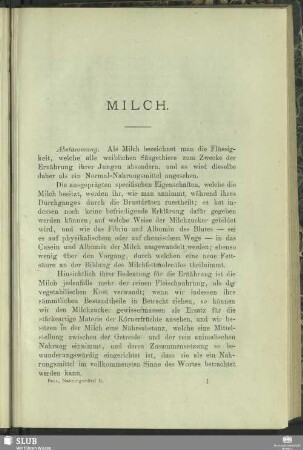 Milch