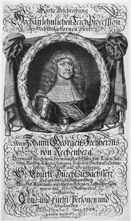 Bildnis Johann Georg Freiherr von Rechenberg
