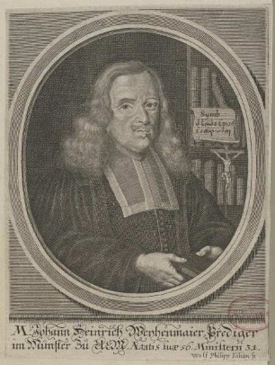 Bildnis des Johann Heinrich Weyhenmayer
