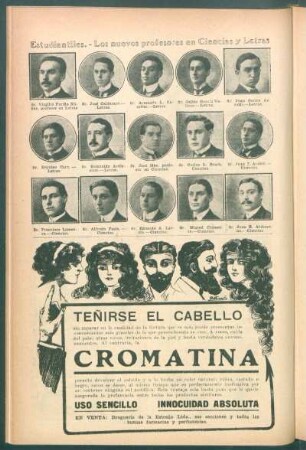 Estudiantiles.- Los nuevos profesores en Ciencias y Letras.