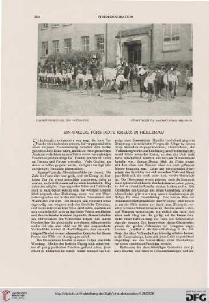 Ein Umzug fürs Rote Kreuz in Hellerau