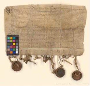 Altmärkische und prignitzsche Städte verschreiben sich Balthasar Klesse, Stadtsekretär zu Tangermünde, über 500 Taler.