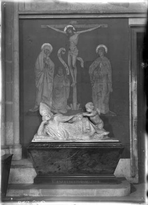 Liegefigur des heiligen Kölner Erzbischofs Engelbert I. von Berg (gestorben 1225)