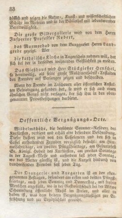 Öffentliche Vergnügungs-Orte.