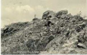 Die Rachelspitze im Bayerischen Wald