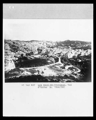 Landschaft bei Les Baux-de-Provence