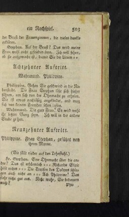 Neunzehnter Auftritt.