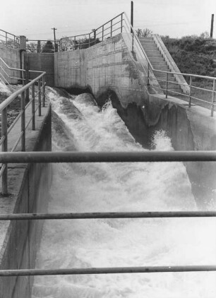 Wasserrücklauf des alten Kernkraftwerks Lingen/Ems