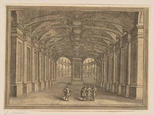 Säulenhalle (Noris, Westerhout, Il Greco in Troia, 1689, 11)