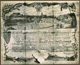 Geleitbrief des Hafners Nicolaus Labal (Lawall ? - Lawaldt ?), 1795 aus Kirchheimbolanden