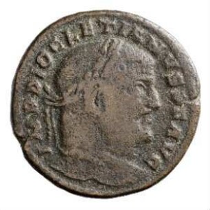 Münze, Follis, 304 - 305 n. Chr.