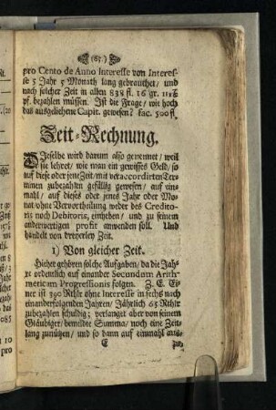 Zeit-Rechnung