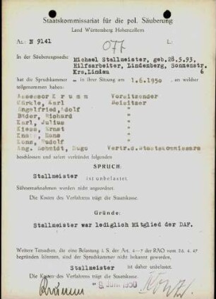 Stallmeister, Michael