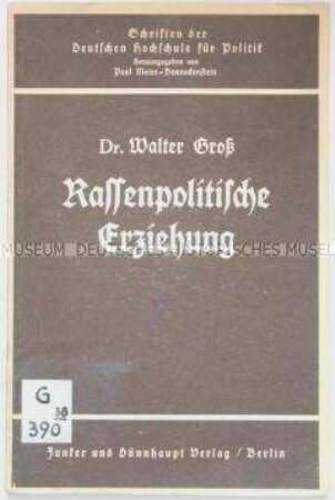 Abhandlung über rassenpolitische Erziehung