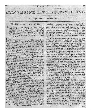 Schneider, J. G.: Kritisches griechisch-deutsches Handwörterbuch. Bd. 2. Beym Lesen der griechischen profanen Scribenten zu gebrauchen. Jena, Leipzig: Frommann [1798]