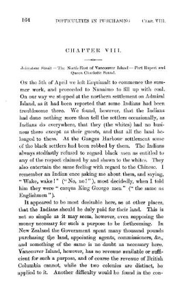 CHAPTER VIII. Johnstone Strait ? The North-East of Vancouver Island -? Fort .Rupert and Queen Charlotte Sound