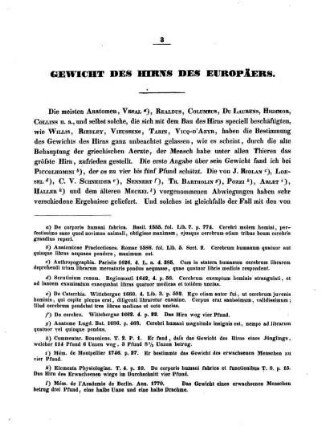 Gewicht des Hirns des Europäers