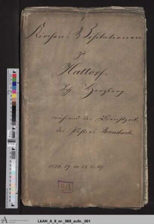 Hattorf (Herzberg): Visitationsakten