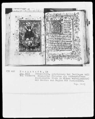 Tagzeiten — Christus als Weltenrichter, Folio 118verso