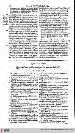 Pars Tertia, Quaestio CXIX - CXXXV