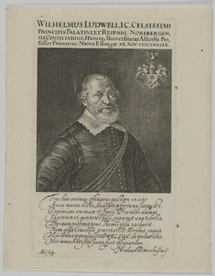 Bildnis des Wilhelmus Ludwell
