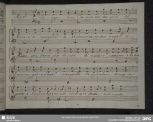 Recitativo: La vaga luce di quei rai che miri