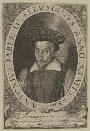 Bildnis des Antonivs Faber