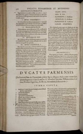Ducatus Parmensis.