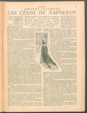 Los celos de Napoleon : Amores célebres