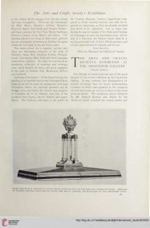 Vol. 49 (1913) = No. 193: The Arts and Crafts Society's exhibition at the Grosvenor Gallery, [2]