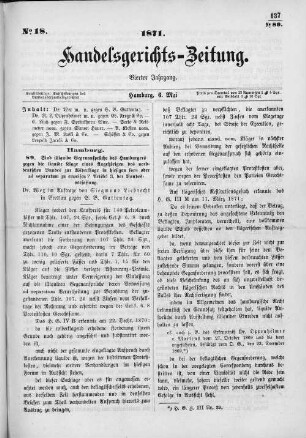 No. 18. 6. Mai 1871