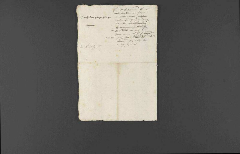 Fürschreiben Herzog Christophs von Württemberg an Bischof Melchior von Würzburg, dass er Graf Ernst von Holstein-Schaumburg einige Wertheimer Lehen übertragen möchte.