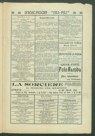 Espectáculos