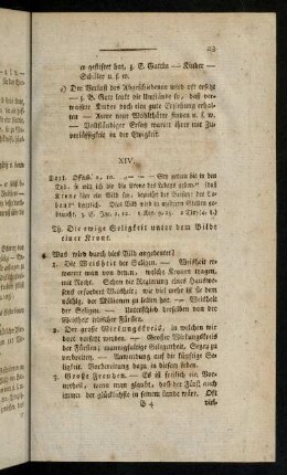 23-33, XIV - XIX