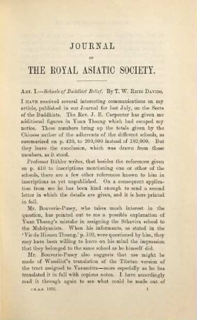 Journal of the Royal Asiatic Society. 1892, 1892